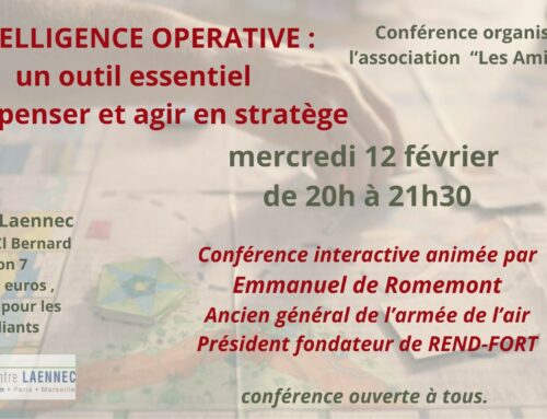 Conférence interactive : Intelligence opérative